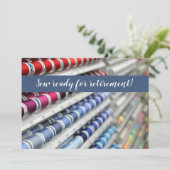 退職の招待状の準備ができた縫って下さい 招待状 (スタンド正面)