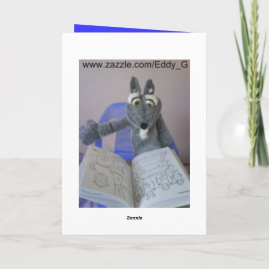 退職の時計、 カード (裏面)