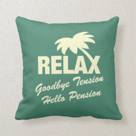 退職の枕さようなら張力こんにちは年金 クッション