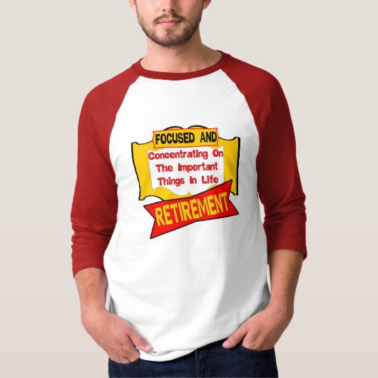 退職の集中 Tシャツ (正面)