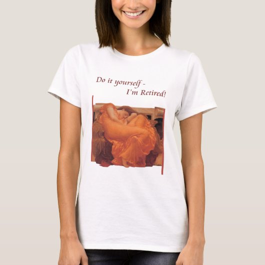 退職のTシャツ Tシャツ (正面)