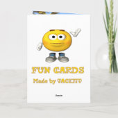 退職はおもしろい カード (裏面)