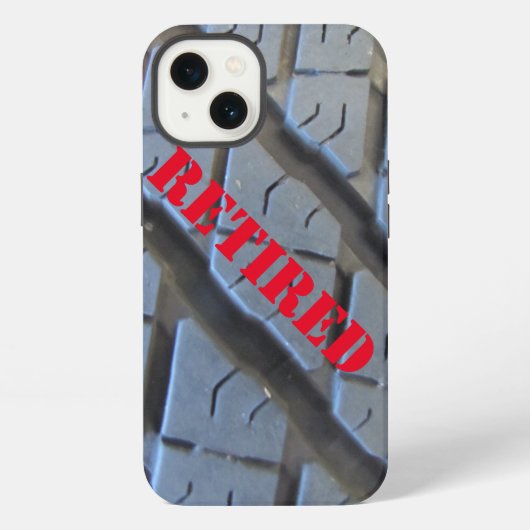 退職は大変 iPhoneケース iPhone 13ケース (裏面)