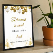 退職は甘い退職パーティーの好意サインである ポスター