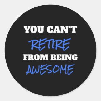 退職は許さ素晴らしぬ ラウンドシール