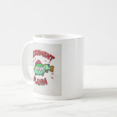 退職へと船出！" コーヒーマグカップ (正面左)