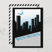 退職へのダイビング ポストカード (正面/裏面)