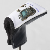 退職までの時間 ゴルフヘッドカバー (3/4 正面)