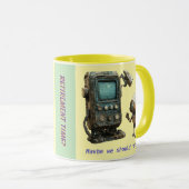 退職までの時間 マグカップ (正面右)