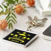 退職を喜ぶ キーホルダー (側面)