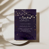 退職エレガントお祝いパーティー 招待状