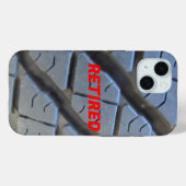 退職カスタムiPhoneケース Case-Mate iPhoneケース (裏面 (横))