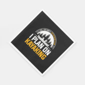 退職カヤックを計画 スタンダードランチョンナプキン (角)