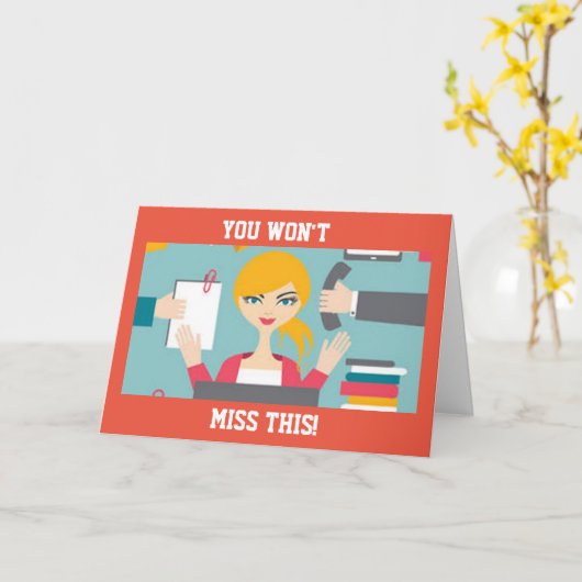 退職カードを恋しく思ご利用いただけます。 カード (黄色い花)