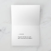 退職カード カード (内部)