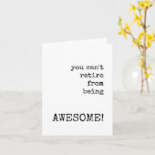 退職カード、同僚、ボス、ベスティー カード (黄色い花)