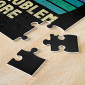 退職ギフトヴィンテージ退職した2021 ジグソーパズル (側面)