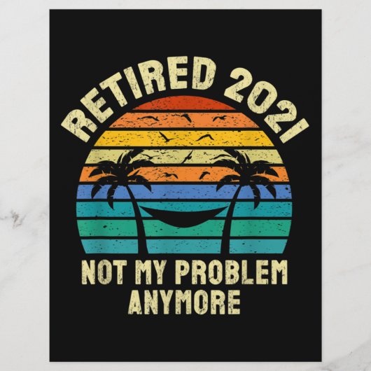 退職ギフトヴィンテージ退職した2021 チラシ (正面)