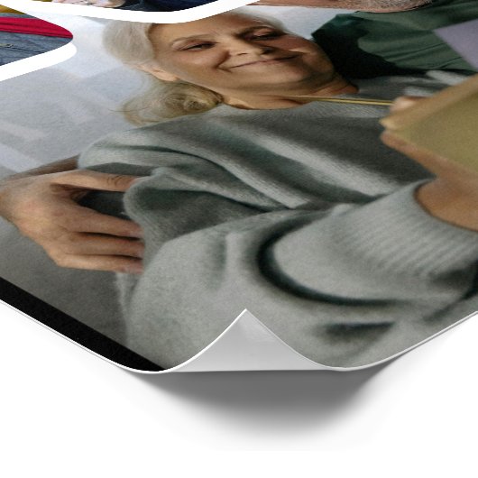 退職ギフト、おもしろい退職したウォール写真のタイムライン ポスター (角)