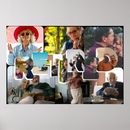 退職ギフト、おもしろい退職したウォール写真のタイムライン ポスター