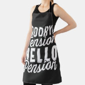 退職ギフト、さよならテンションHello Pension エプロン (インサイチュ)