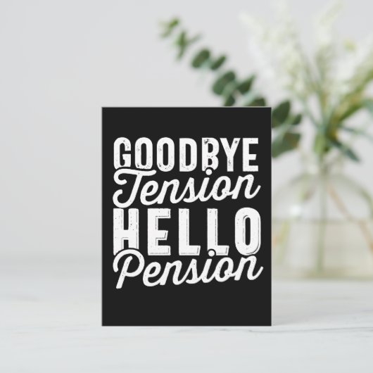 退職ギフト、さよならテンションHello Pension セーブザデート (スタンド正面)