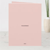 退職シンシナティ野球用挨拶状 カード (裏面)