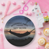 退職テーマ-パーティー ペーパープレート (パーティー)