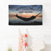 退職テーマ-パーティー 横断幕 (インサイチュ)