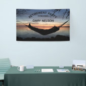 退職テーマ-パーティー 横断幕 (トレードショー)