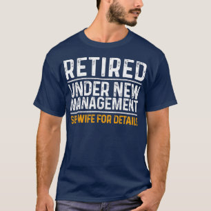 退職デザインおもしろい男性パパ退職パーティー Tシャツ