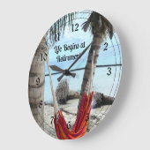 退職ハンモック ラージ壁時計 (傾斜)