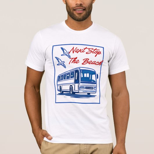 退職バス運転手Tシャツ - 退職祝い Tシャツ (正面)