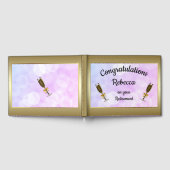 退職パーソナライズされたデザイン ゲストブック (全面)