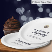 退職パーソナライズされたパーティー紙プレート ペーパープレート