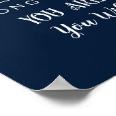 退職パーソナライズされたポスタープリント ポスター (角)