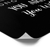 退職パーソナライズされたポスタープリント ポスター (角)