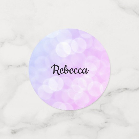 退職パーソナライズされた コンフェッティ (スモール正面)