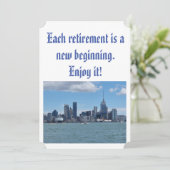 退職パーティの招待状ニュージーランド (スタンド正面)