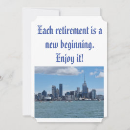 退職パーティの招待状ニュージーランド