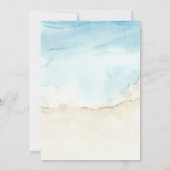 退職パーティの招待状青海 招待状 (裏面)