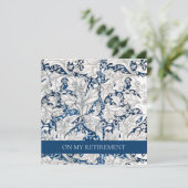 退職パーティの招待状:ウィリアム・モリス  招待状 (スタンド正面)