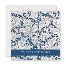 退職パーティの招待状:ウィリアム・モリス 