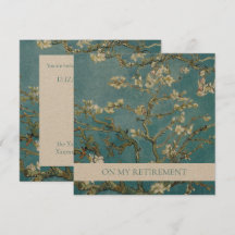  退職パーティの招待状:バン・ゴッホ