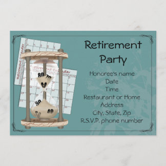 退職パーティの招待状 招待状