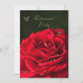 退職パーティの招待状 招待状 (正面)