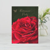 退職パーティの招待状 招待状 (スタンド正面)