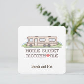 退職パーティの招待状 招待状 (スタンド正面)