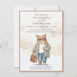 退職パーティの招待状 招待状