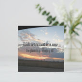 退職パーティの招待状 招待状 (スタンド正面)